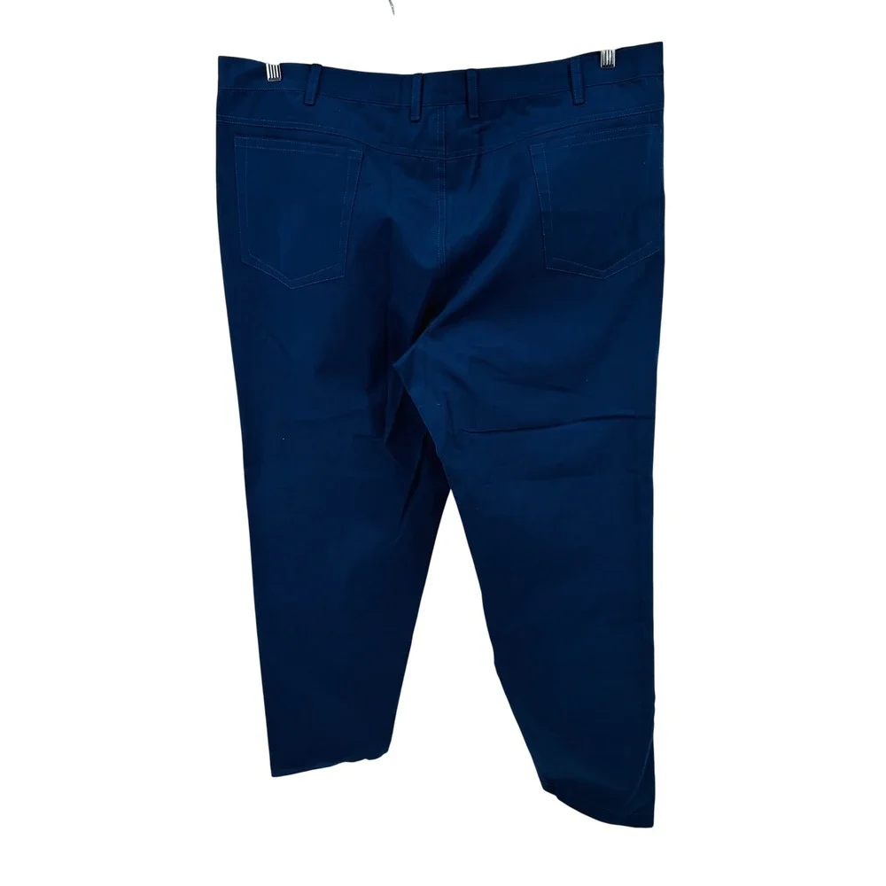 League of Rebels Golf Pants Mens‎ 44x30 Blue Brisbane Moss Cotton Trousers